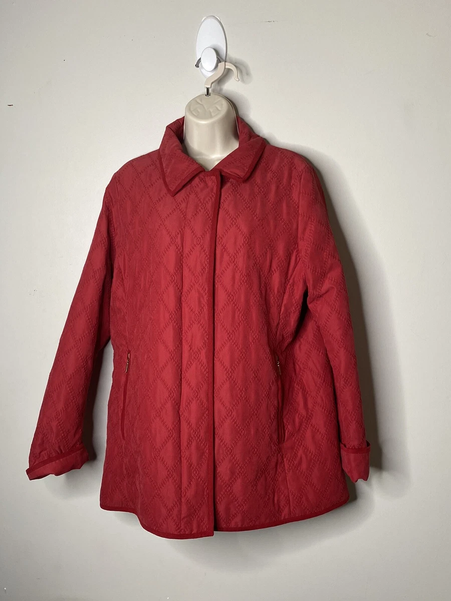 Womens red shop spring jacket