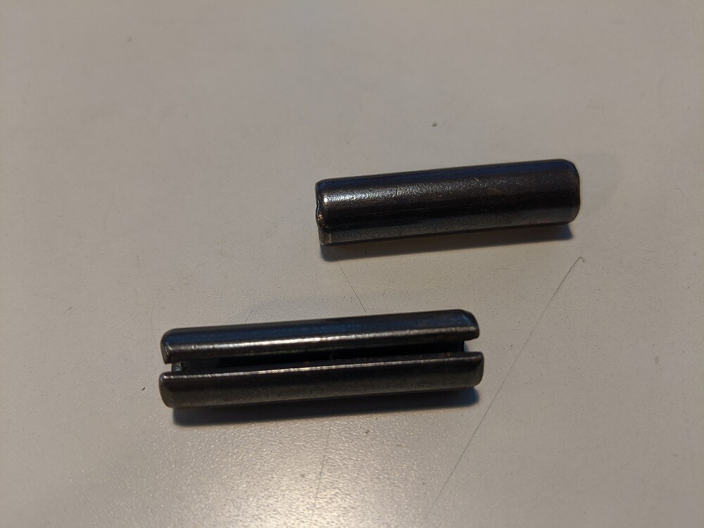 3/8" X 1" ROLL PIN PLAIN FINISH 10 EACH