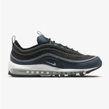 Nike Air Max 97 Black University Blue DQ3955 001 Fashion Shoes