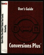 DataViz 1999 Conversions Plus User's Guide Windows 95, 98, 2000, NT 102021WEEB