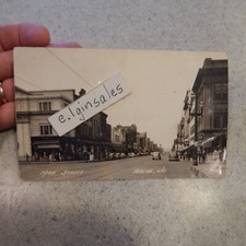 Main Street Racine, Wis. Wi. Photo Postcard - 1943