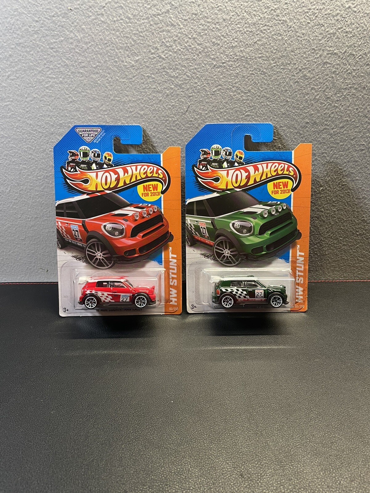 Hot Wheels Mini Cooper Countryman Rally Lot Of 2! Red & Green 93/250