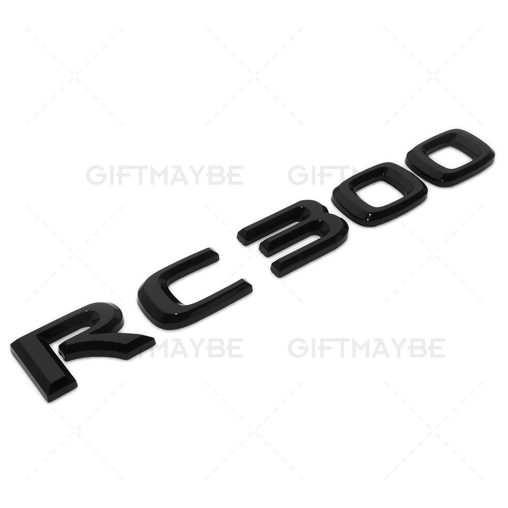 Emblema Bagagliaio Nero Lucido Per Lexus, F-Sport, NX, RC, Sostituzione 90975-02212-GB