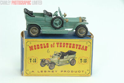 Yesteryear Rolls Royce Silver Ghost. Originalverpackt (Y15-1). Graded: EXC+ [#9744]