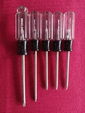 CRAFTSMAN 5 PIECE TORX SCREWDRIVER SET T10 T15 T20 T25 T30 US MADE FREE SHIPPING