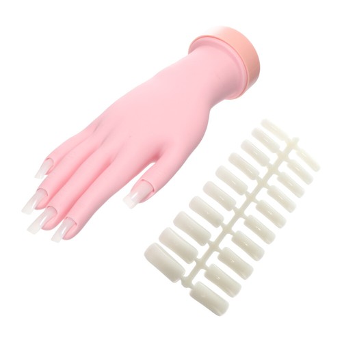 Maniküre Praxis Handprothese Nagelmodellage Nagelkunst-Übungshand Fräulein - Bild 5 von 12