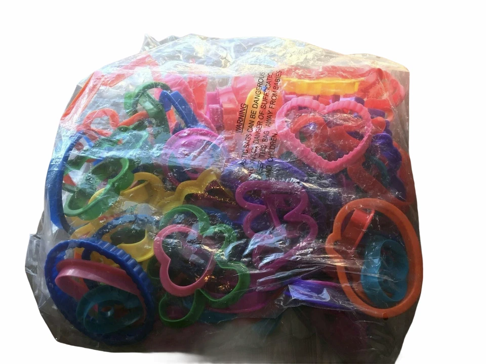 Wilton Set of 100 Plastic Cookie Cutters Animals, Sports, Alphabet, Halloween - Image 4 of 4