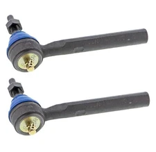 Pair Set of 2 Front Outer Steering Tie Rod Ends Mevotech For Hummer H3 2006