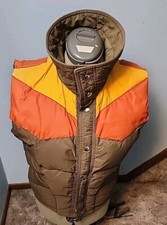Vintage Pacific Trail Sportswear Puffer Pockets Vest 70  s 80  s See Pic For Size