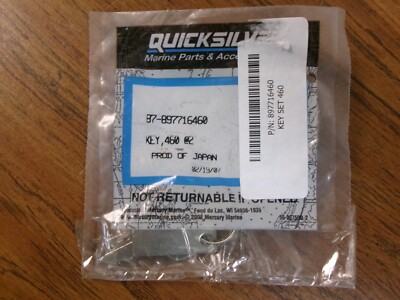 New OEM Mercury Quicksilver Key Set 87-897716460