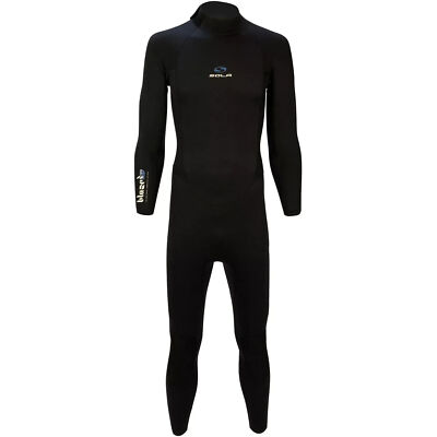 Sola Blaze Herren 5/4 GBS Back Zip Full Neoprenanzug - A1502 Größe Medium schwarz