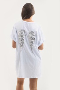 angel wings shirt back