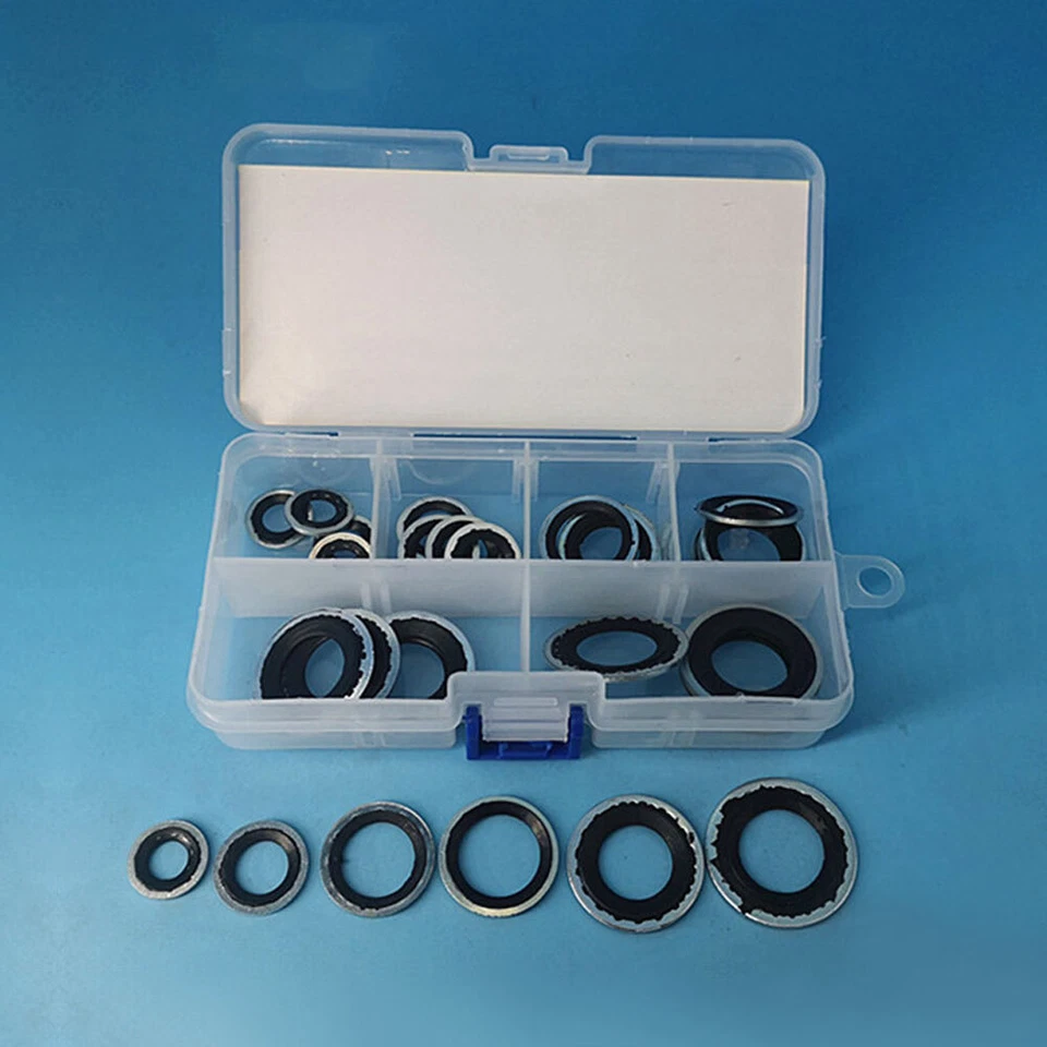30pcs A/C Compressor Sealing Gasket Washer Set Assortment Repair Tools For Buick - Image 4 of 4