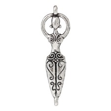 Tibetan Silver Goddess Pagan Wiccan fertility Pregnancy Charms Connector 10pcs