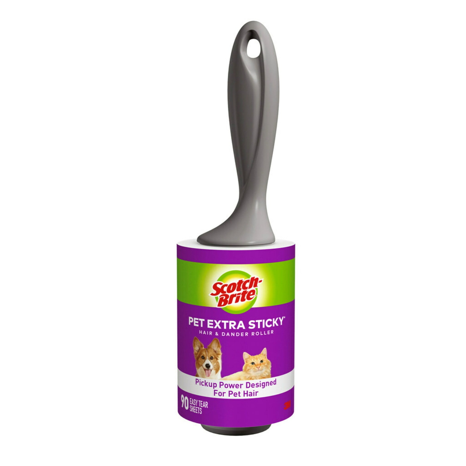 Extra Sticky Pet Lint roller 90 Sheets per Roll