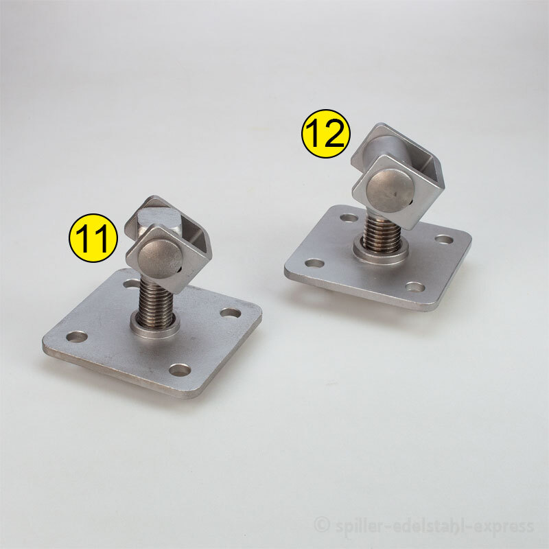 2x Türband Schwerlast Torband Scharnier Zum Schweißen Stahl Blank