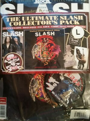 The Ultimate Slash Collector`s Pack + T-Shirt L + Apocalyptic Love Myles Kennedy