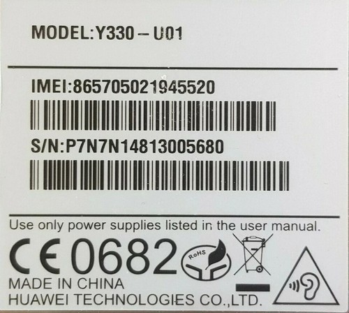 Génuine Carte-mère Huawei Ascend Y330 ( Y330 - U01 ) - 第 3/3 張圖片