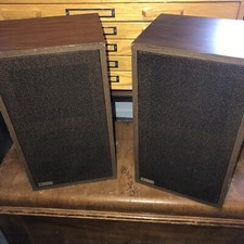 Vintage Pair Of Martin Audio Iii Speakers Great Sound Rare 1973