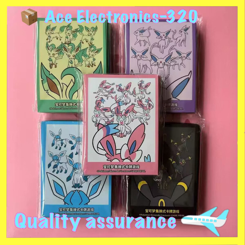 Pokemon S-Chino Sun Moon Eevee Temático Cartas Funda Juegos Total 5 Tipos Sellados