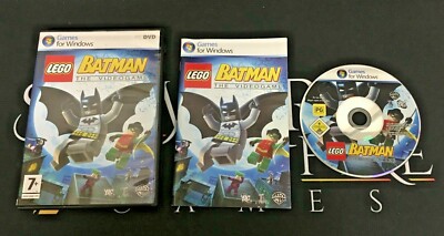 LEGO Batman - PC Spiel - GETESTET/FUNKTIONSTÜCHTIG - UK PAL