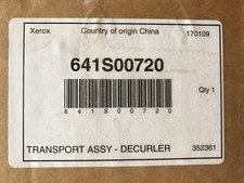 Xerox Dc700,Dc700i,770,J75,C75 Transport Assy Decurler Part Number 641S00720