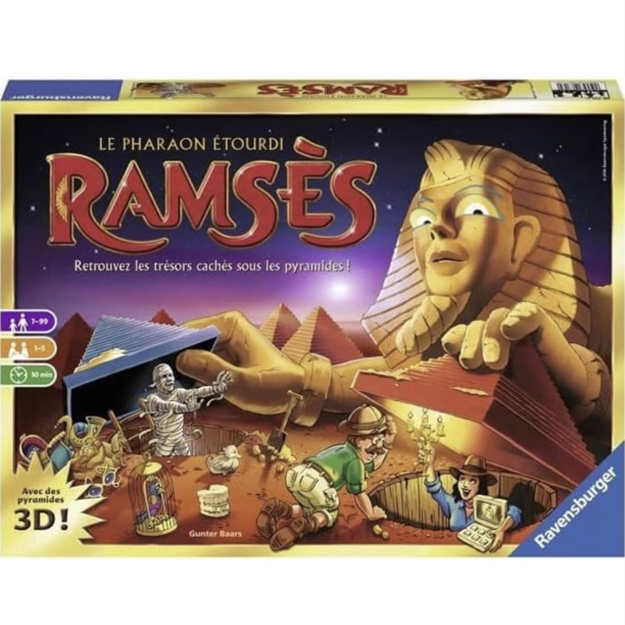 Jeu de société Ramses Ravensburger neuf sous emballage à offrir pour un anniversaire