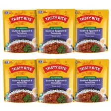 Tasty Bite Indian Punjab Eggplant, Microwaveable Ready to Eat EntrÃ©e, 10 Ounce