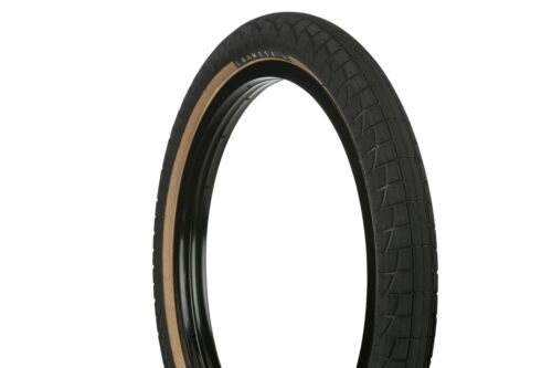 New Haro La Mesa BMX Tire 20" x 2.4 Black/Skinwall  - Picture 1 of 8