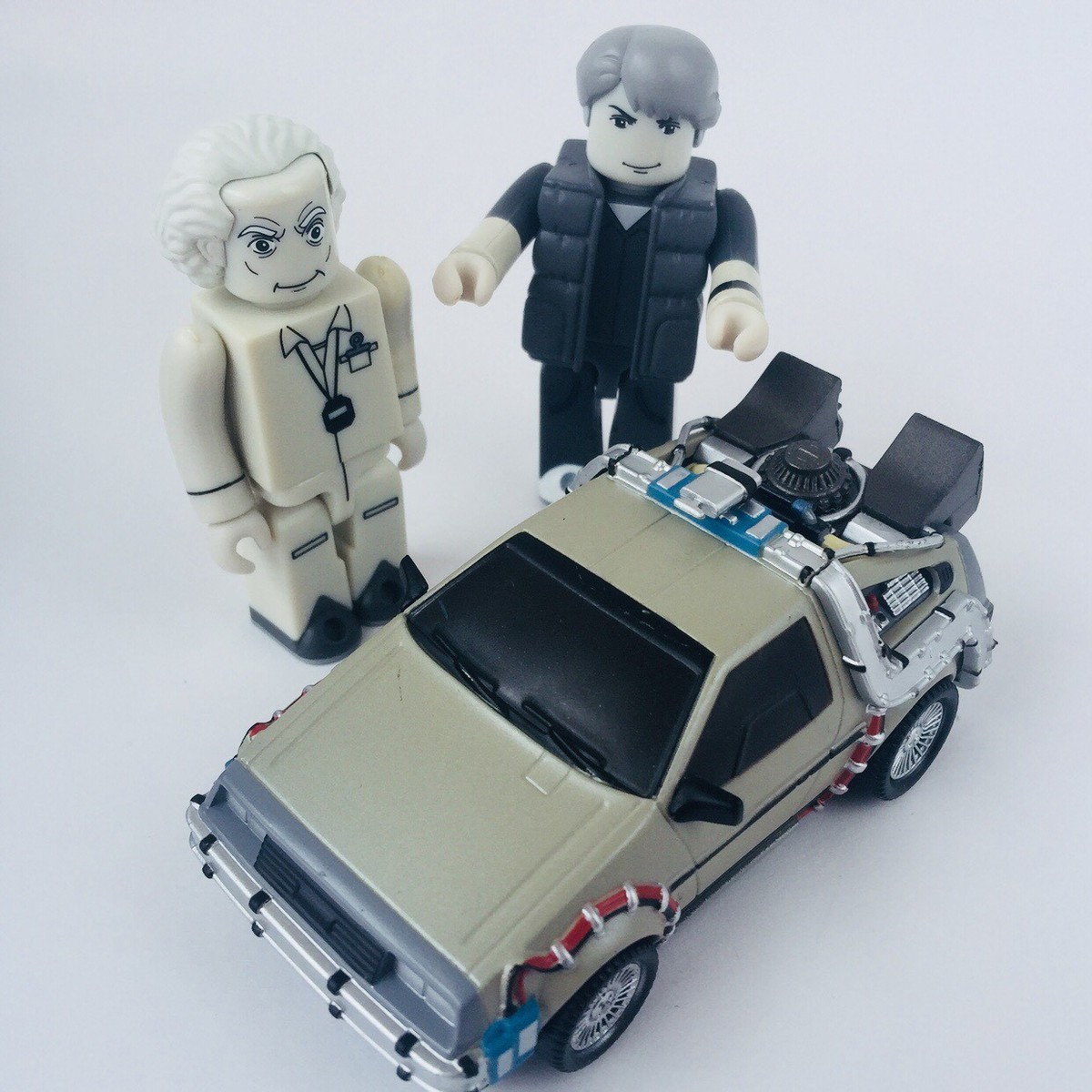 BACK TO THE FUTURE MEDICOM TOY KUBRICK DELOREAN MARTY DOC 2005