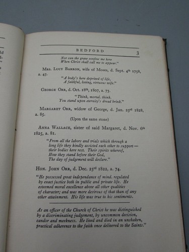 1913 GRAVESTONE INSCRIPTIONS COLONIAL DAMES OF AMERICA NEW HAMP 1ST ED bk4794 - Picture 6 of 8