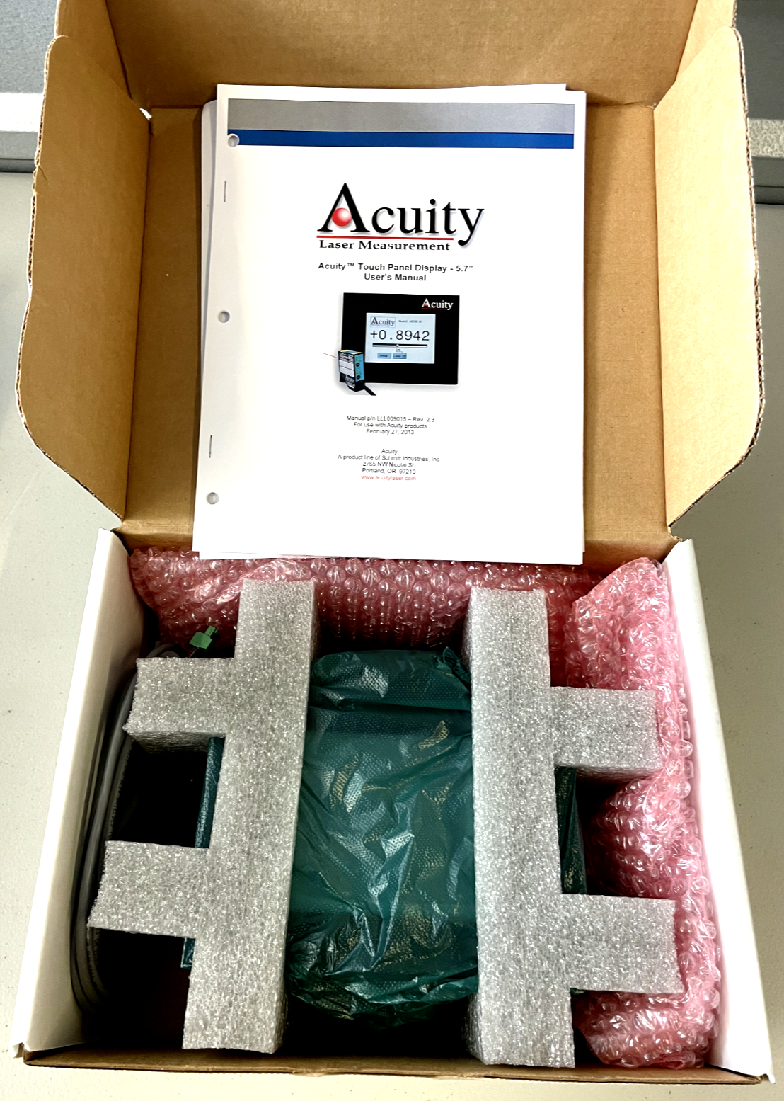 Acuity AQ9001005 Touch Panel 5.7