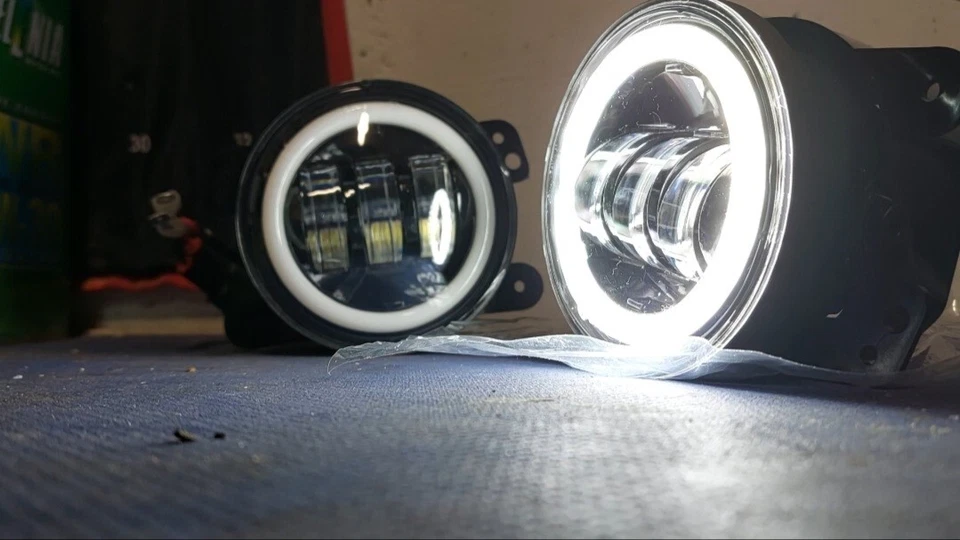 Fendinebbia led alfa romeo 159 Angel Eyes Halo posizioni led DISPONIBILI - Imagen 4 de 4