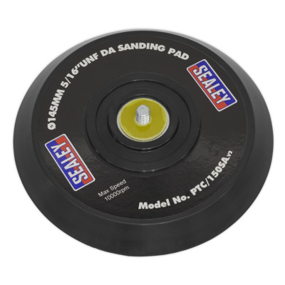 DA Backing Pad for Stick-On Discs Ø145mm 5/16''UNF - Sealey PTC/150SA New