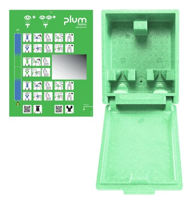 Plum Augenspülwandbox leer für 200 ml und 500 ml Flasche - 4651