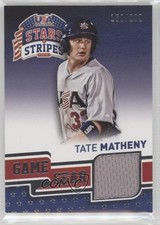 2015 Panini Stars and Stripes Game Gear /299 Tate Matheny #89 d4y
