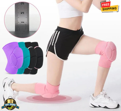 1Pc Thick Sponge Knee Pad Anti-Slip Sports Sleeve for Men Women Volleyball