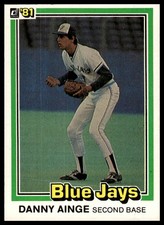 1981 Donruss #569 Danny Ainge NRMT+