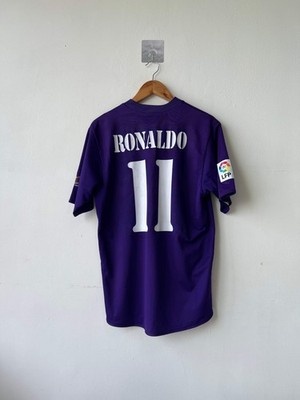 M) Real Madrid 2002-03 Third Shirt Ronaldo #11 Original Jersey Kit