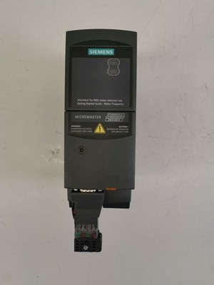 SIEMENS Micromaster 420 6SE6420-2UD21-5AA1  E-Stand D05/ 1.20 ohne Panel