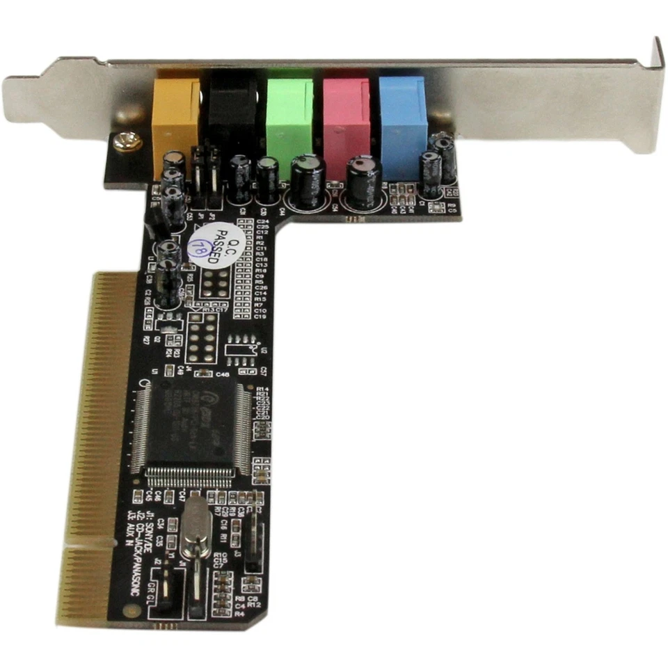 StarTech 5.1 Channel PCI Add-In Surround Sound Card - 16 Bit Front Panel Pins - Image 4 of 4