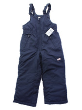NWT OshKosh B'gosh® Girls Heavyweight Solid Bib Snow Pants, Size: 4, Blue (Navy)