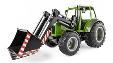 CARSON 500907347 Scala 1:16 Trattore RC radiocomandato con pala frontale 2.4G 