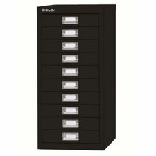 Bisley 10 Drawer Desktop Cabinet
