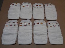 8 Vintage Medline Dry Time Disposable Diapers size 3