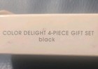 Avon  Necklace & Stud Earring Set  Color Delight Black 4 piece ,Stunning NIB Vtg — photo 5