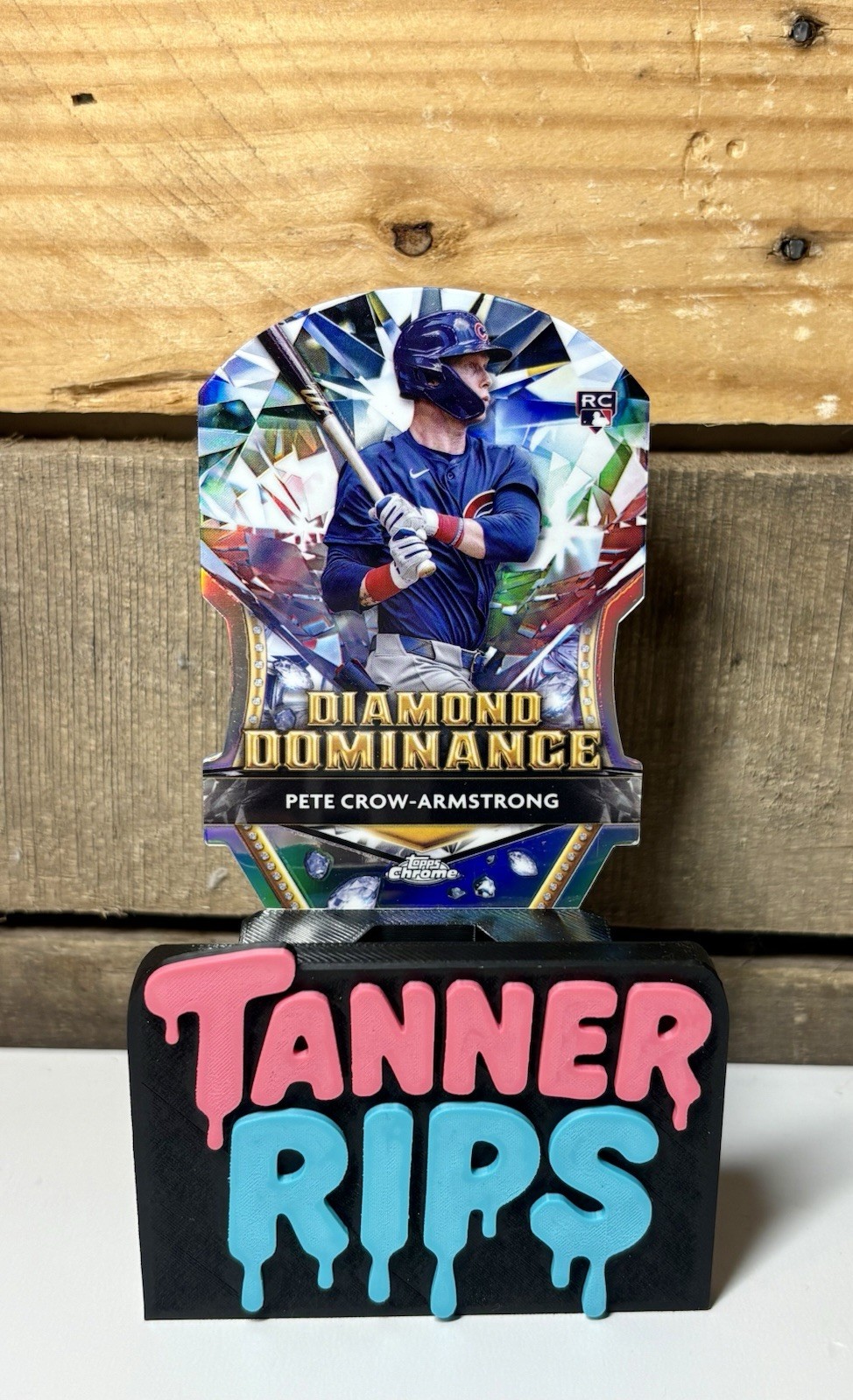 Pete Crow-Armstrong 2024 Topps Chrome Update Diamond Dominance #DD-9 Rookie (RC)