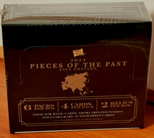 2023 PIECES OF THE PAST - ASIA EDITION FACTORY SEALED HOBBY BOX - 2 RELICS A1