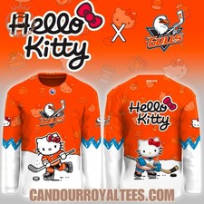 Personalized San Diego Gulls Hello Kit.ty Night Game Hockey Shirt Men's Fan Gear