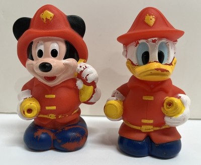 Arco Walt Disney Firemen Mickey Mouse and Donald Duck Water Squirters